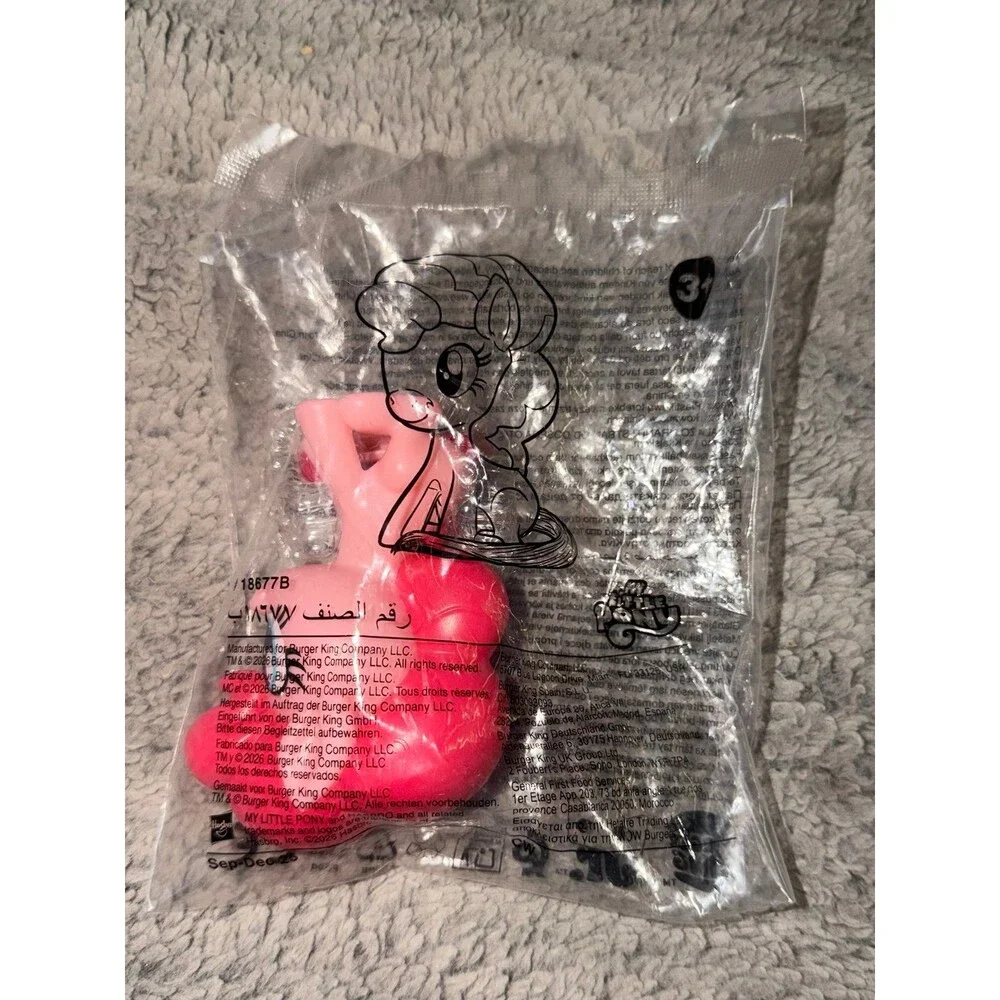 My Little Pony character Pinkie Pie 2026 Burger King Kids Meal toy